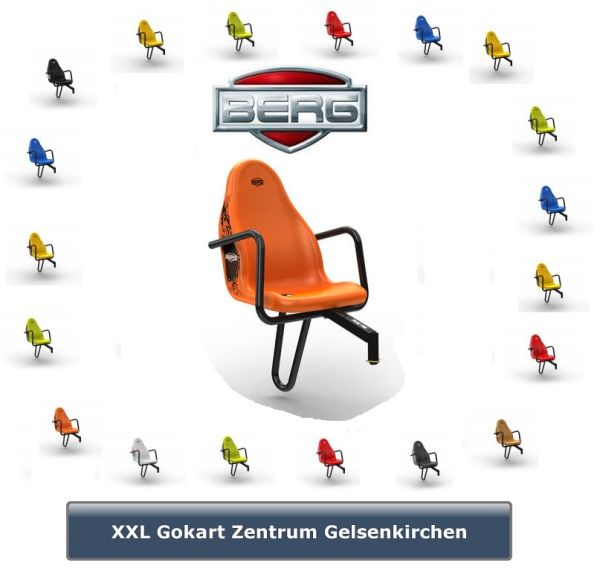 BERG Gokart Soziussitz X-Cross orange