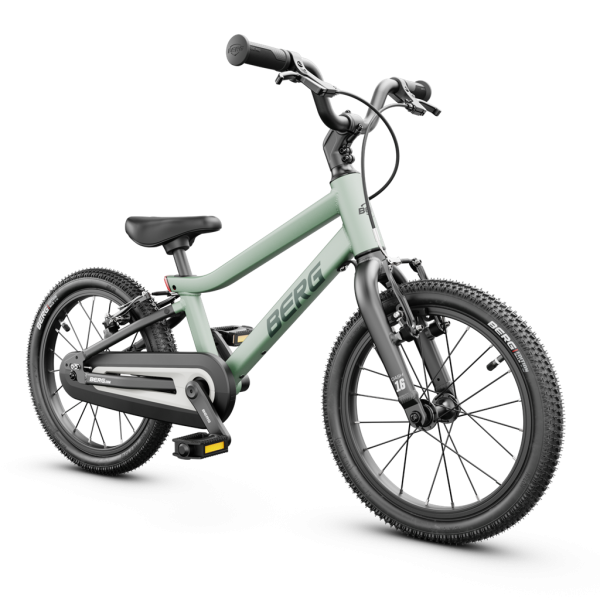 BERG DASH 16 Kinderfahrrad Alu SAGE GREEN
