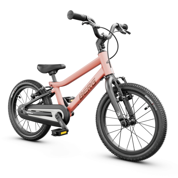 BERG DASH 16 Kinderfahrrad Alu TERRACOTTA RED
