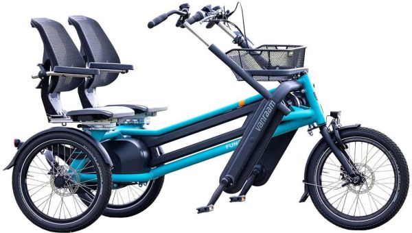 VAN RAAM Fun2Go Parallel Tandem BASIC EDITION Türkisblau Matt