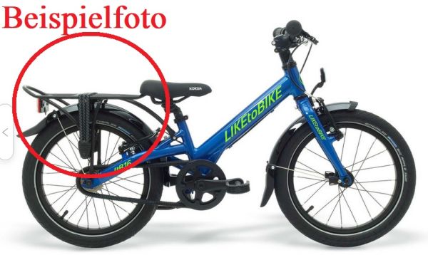 Gepäckträger für das neue LIKEtoBIKE 16s