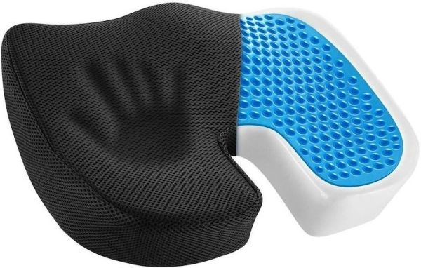 Ergonomisches Steißbeinkissen Lux für Sesseldreiräder 40 x 30 x 7,5cm extra dick