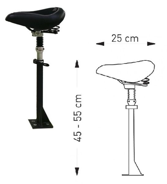 Kostka STREET FUN KID mit Reha Sattel Mini-3