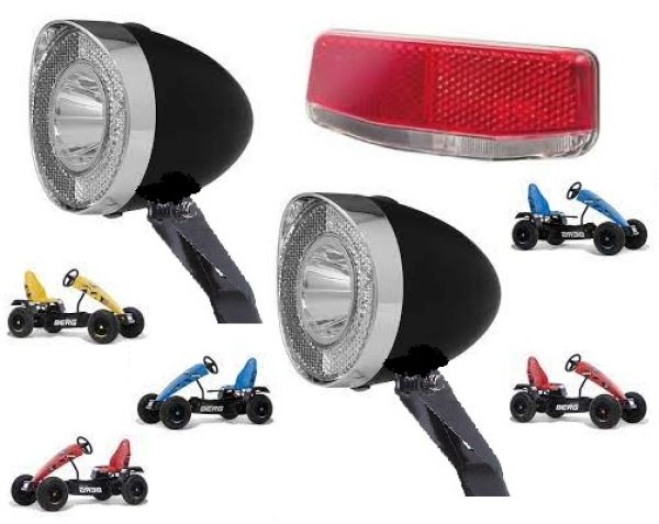 Gokart LED Kurvenlicht SPEZIAL 2x Frontlicht / 1x Rücklicht