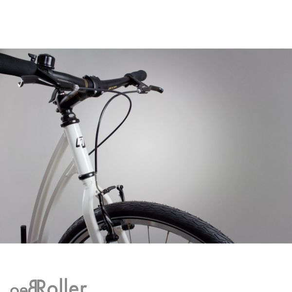 Mibo Split faltbar Tretroller weiss 26/20 KEIN VERSAND