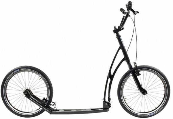 MIBO ROYAL Tretroller faltbar 20/20 schwarz