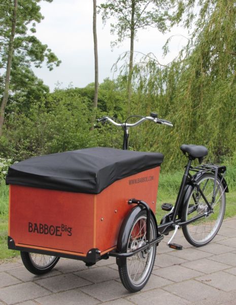 Babboe BIG/DOG Plane Regenschutz mit Spannern