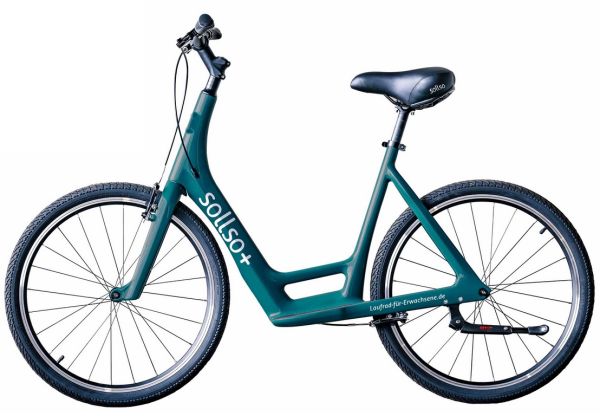 SOLLSO plus 24 Zoll Laufrad Petrol