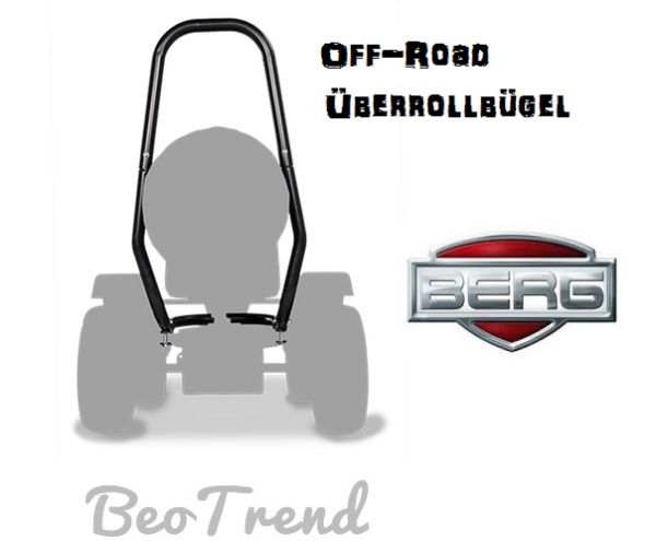 BERG Gokart Offroad Überrollbügel schwarz