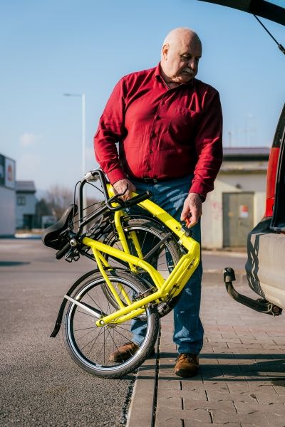 Kostka Easy Walker MAX FOLD faltbar Laufrad Gehhilfe Laufhilfe
